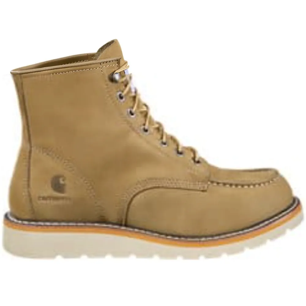 Women Carhartt Men's Moc 6" Soft Toe Wedge Work Boot - FW6077-M