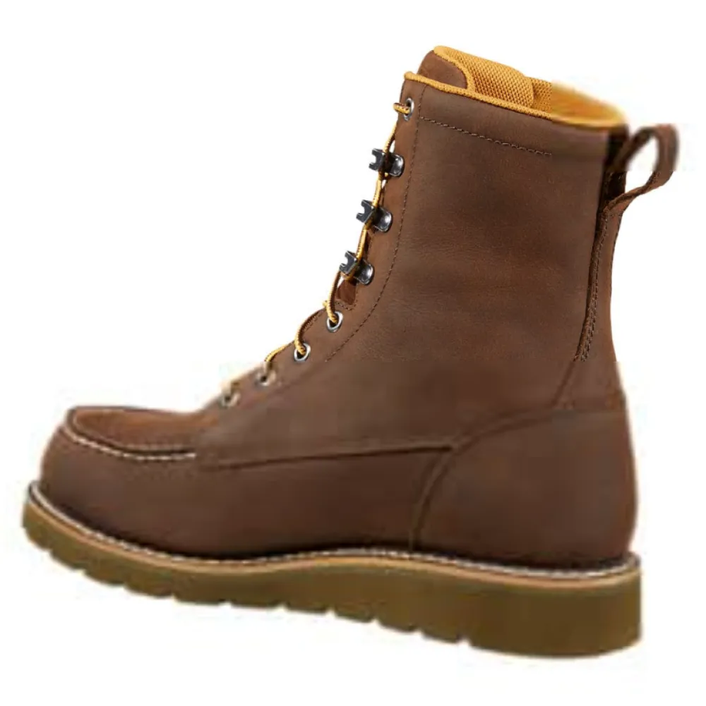 Women Carhartt Men's Moc 8" Soft Toe Wedge Work Boot -- FW8093-M