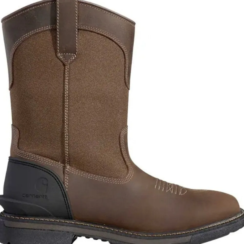 Carhartt Men's Montana 11" Soft Toe WP Work Boot -Brown- FQ1084-M