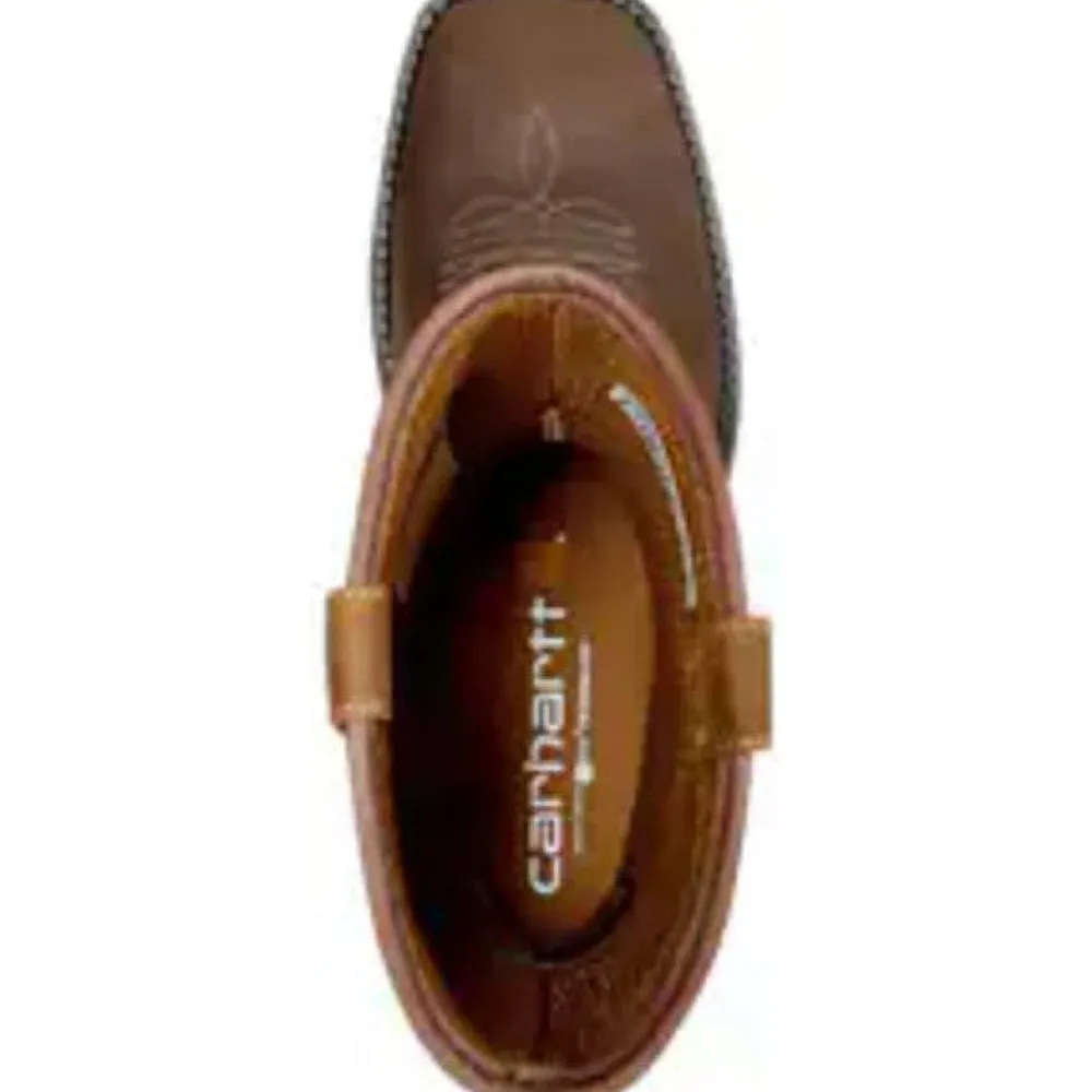 Carhartt Men's Montana 11" Soft Toe WP Work Boot -Brown- FQ1084-M
