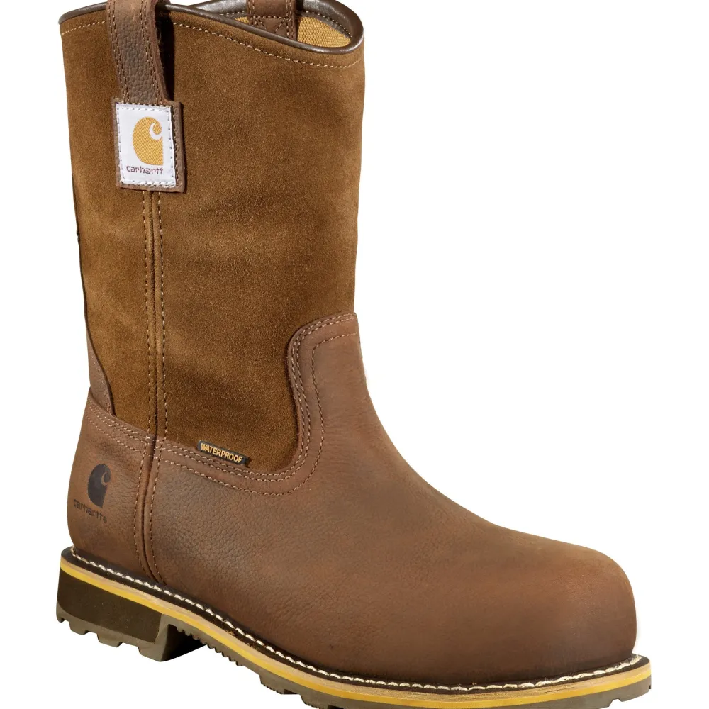 Women Carhartt Men's Wellington 10" Carbon Nano Toe WP Work Boot - CMP1453
