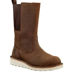 Women Carhartt Women's 10" Soft Toe WP Wellington Wedge Boot -- FW1034-W