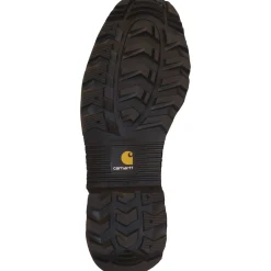 Women Carhartt Women's 10" Soft Toe WP Wellington Work Boot Brown CWP1150