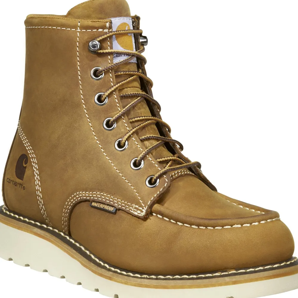 Women Carhartt Women's 6" Soft Toe WP Wedge Work Boot- - FW6025-W