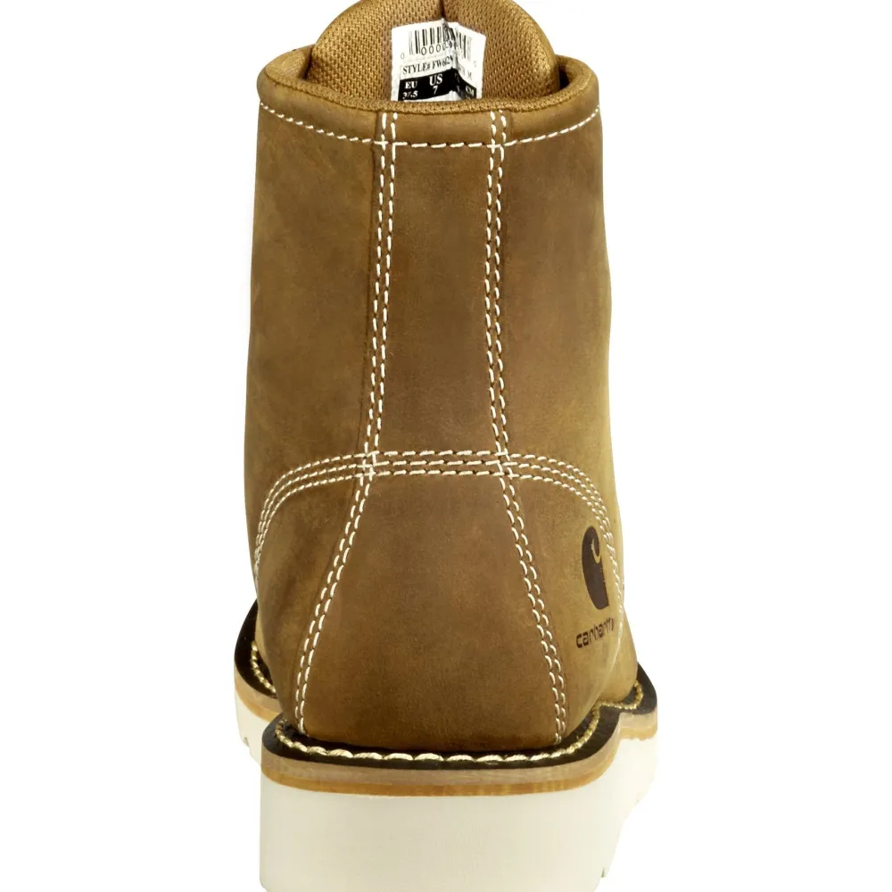 Women Carhartt Women's 6" Soft Toe WP Wedge Work Boot- - FW6025-W