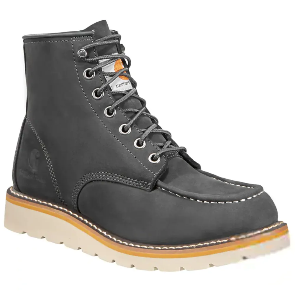 Women Carhartt Women's Moc 6" Soft Toe Wedge Work Boot Dark - FW6027-W