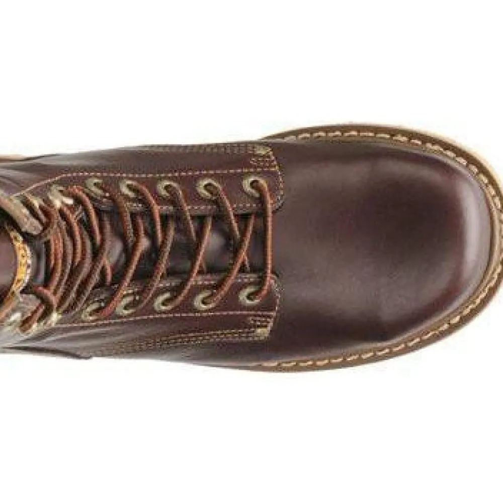 Women Carolina Men's Amp Hi 8" Broad Toe Wedge Work Boot - - CA8049