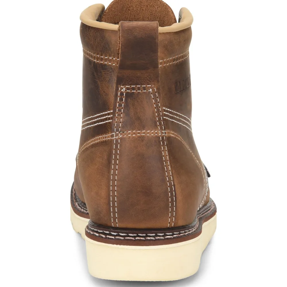 Women Carolina Men's AMP USA Made 6" Stl Toe Wedge Work Boot - CA7811