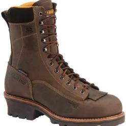 Women Carolina Men's Birch 8" Comp Toe WP Logger Work Boot - - CA7522