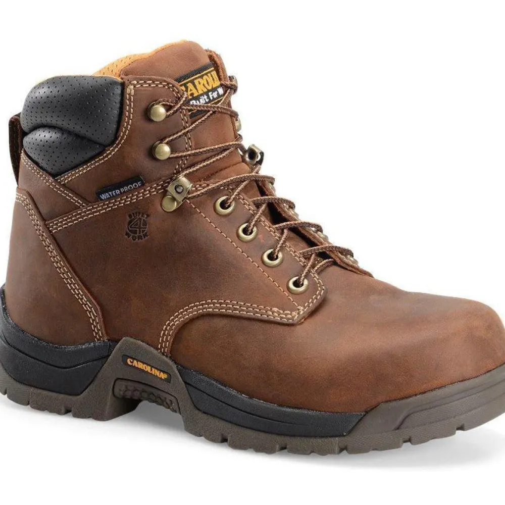 Carolina Men's Bruno Lo 6" WP Comp Toe Work Boot - - CA5520