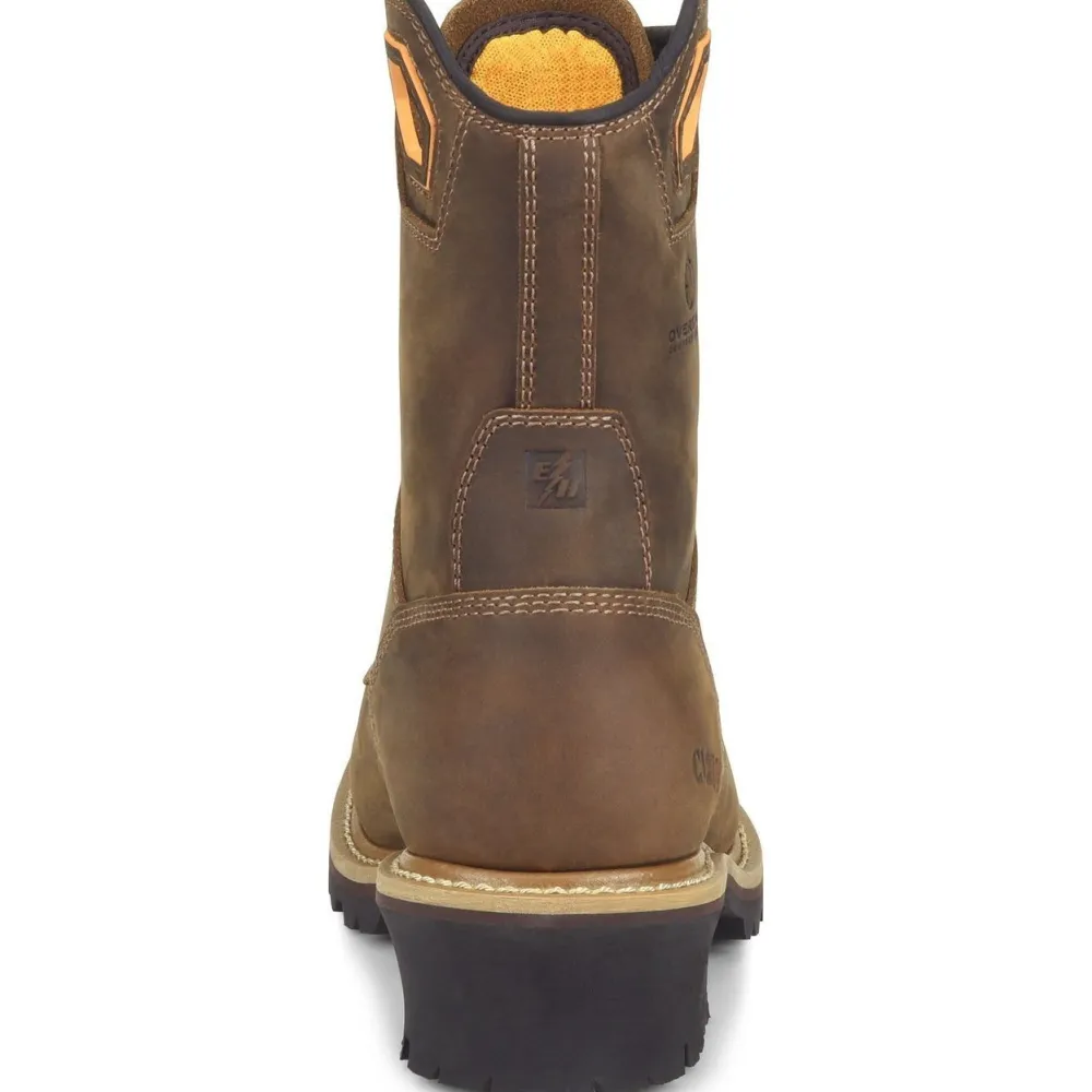 Women Carolina Men's Coppice 8" Composite Toe WP Logger Work Boot - - CA9855