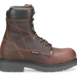 Women Carolina Men's Dice 8" Aluminum Toe Waterproof Work Boot -Brown- CA6512