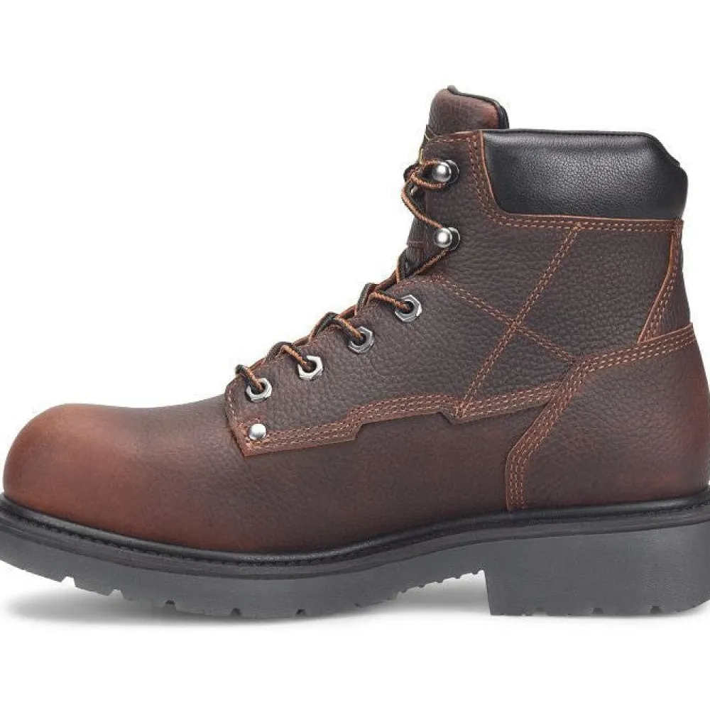 Women Carolina Men's Dice 6" AT Waterproof Work Boot -Brown- CA6511