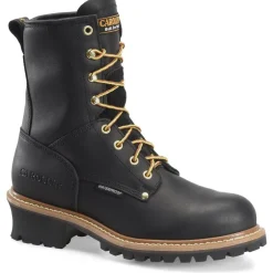 Women Carolina Men's Elm 8" Steel Toe WP Logger Work Boot - - CA9823