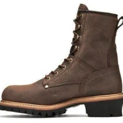 Women Carolina Men's Elm 8” Waterproof Logger Work Boot - - CA8821