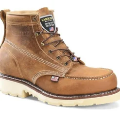 Carolina Men's Ferric 6" Steel Toe Moc Toe Work Boot - - CA7514