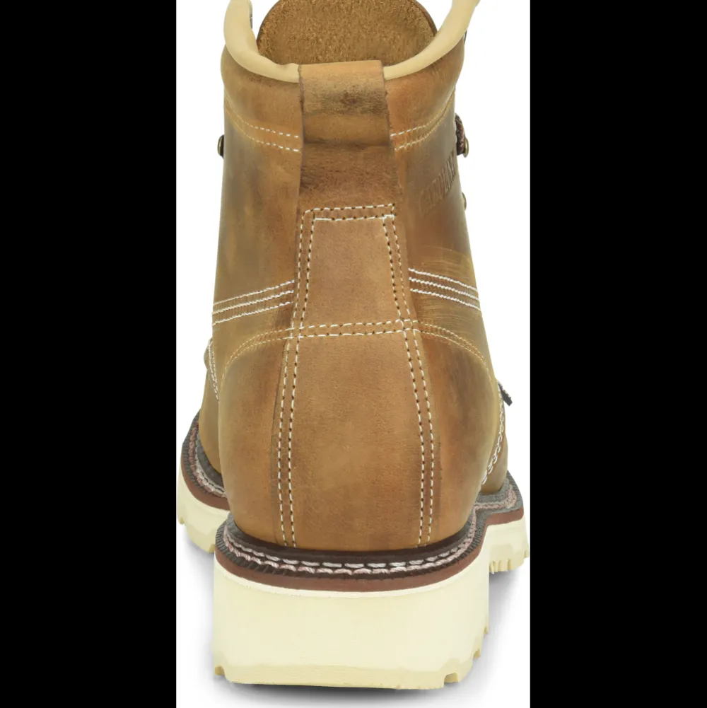 Carolina Men's Ferric 6" Steel Toe Moc Toe Work Boot - - CA7514