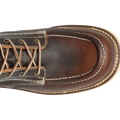 Women Carolina Men’s Flatiron 6” Moc Toe Wedge Work Boot - Brown - CA7043