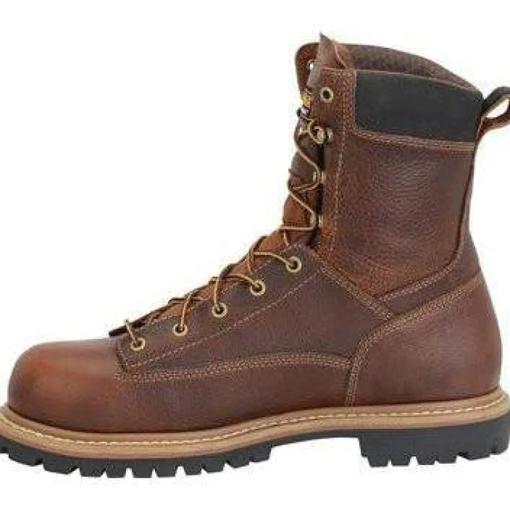 Carolina Men's Grind 8" WP Comp Toe Work Boot - - CA5529