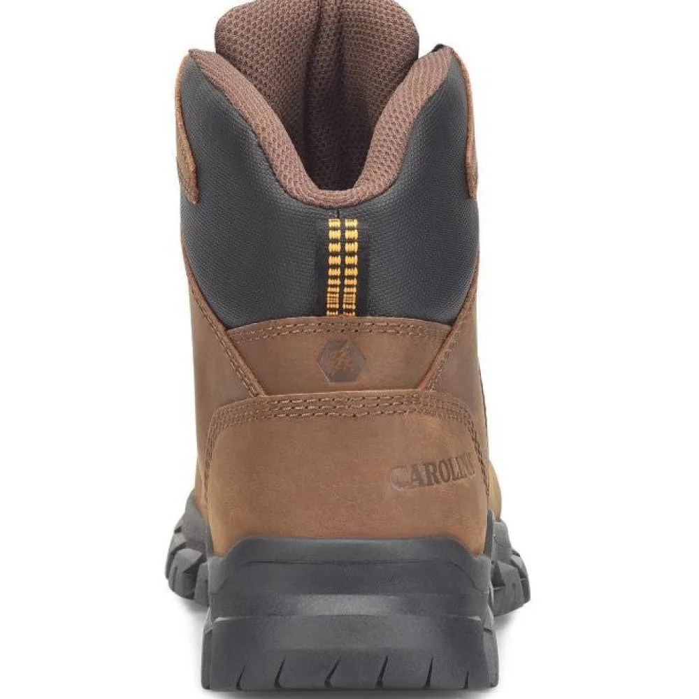 Carolina Men's Gruntz 6" Soft Toe Waterproof Work Boot -Brown- CA3093