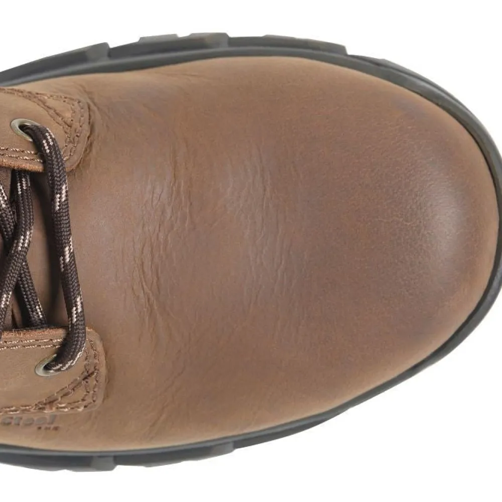 Carolina Men's Gruntz 6" Soft Toe Waterproof Work Boot -Brown- CA3093