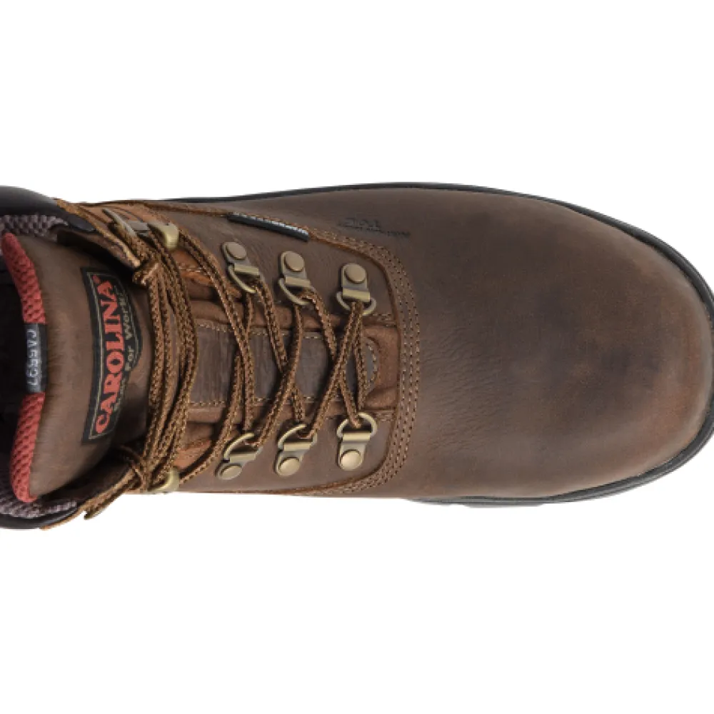 Carolina Men's Hook 6" Comp Toe WP Hiker Work Boot - - CA5537