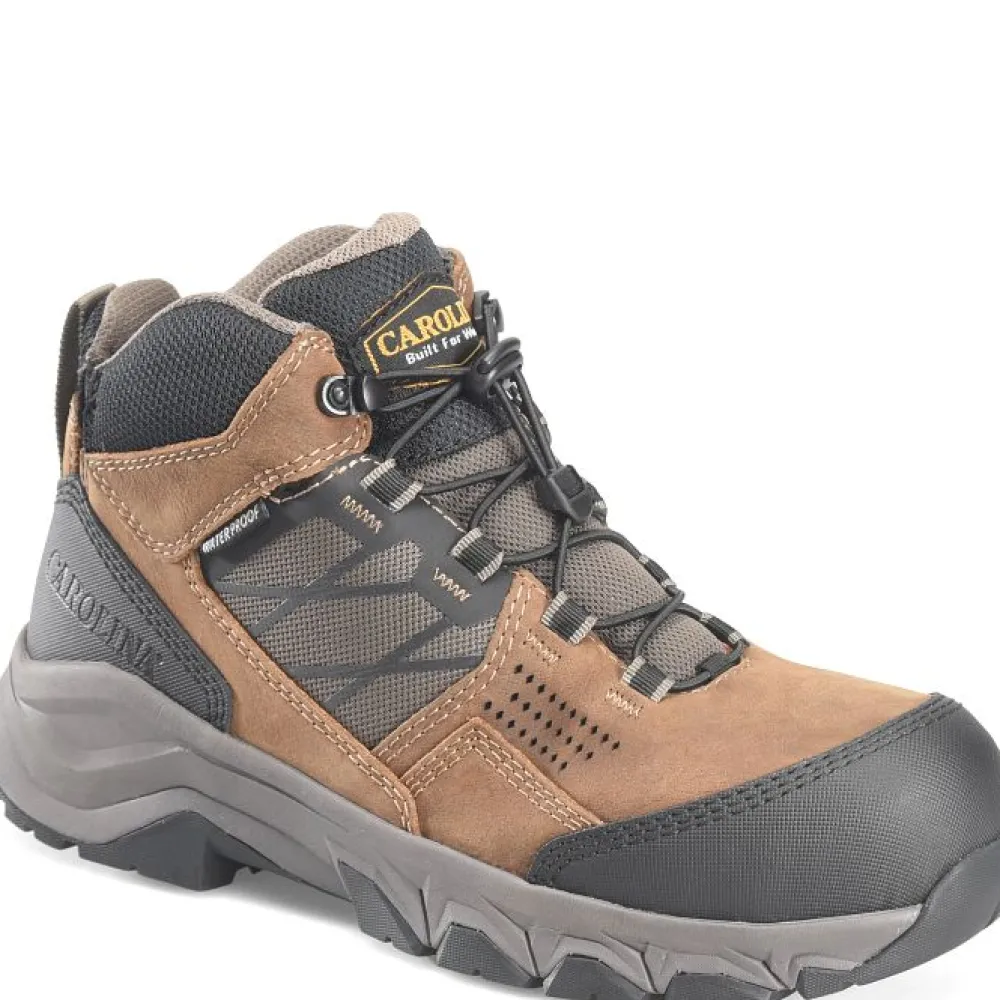 Women Carolina Men's Ironhide Mid Cut Soft Toe WP Work Boot -- CA5053