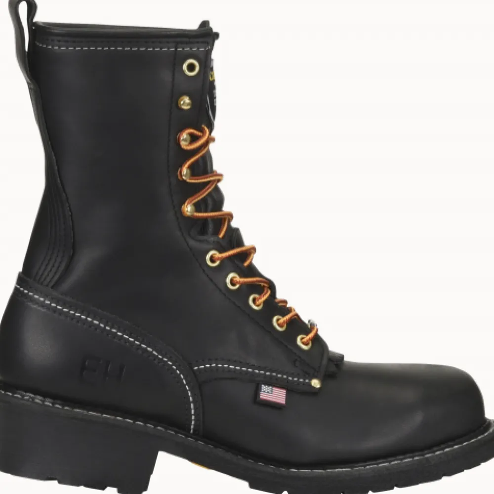 Women Carolina Men's Maple 9" Domestic ST Logger Slip Resist Work Boot -- 1922