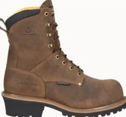 Women Carolina Men's Poplar 8" Soft Toe Waterproof Work Boot - - CA9052
