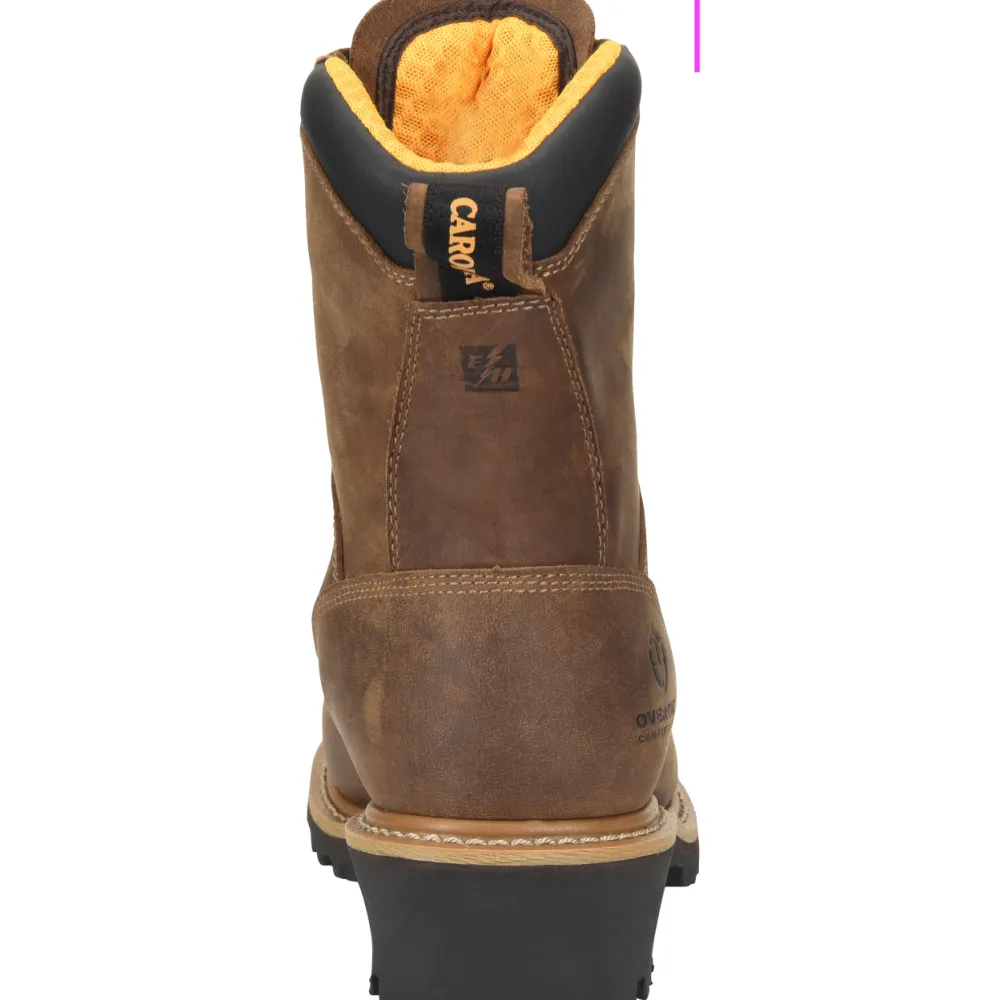Women Carolina Men’s Poplar 8” WP Comp Toe Logger Work Boot - CA9852