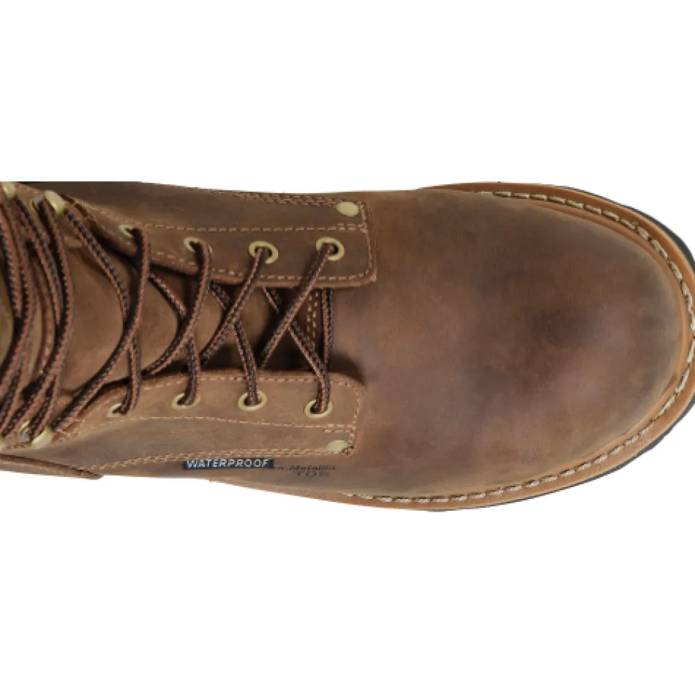 Women Carolina Men’s Poplar 8” WP Comp Toe Logger Work Boot - CA9852