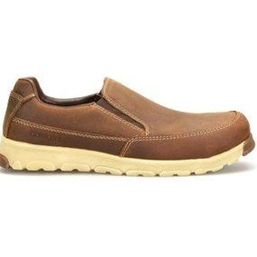 Women Carolina Men's S-117 Aluminum Toe Slip-On Work Shoe - - CA5572