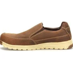 Women Carolina Men's S-117 Aluminum Toe Slip-On Work Shoe - - CA5572