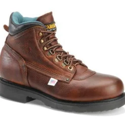 Carolina Men's Sarge Lo USA Made 6" Steel Toe Work Boot - Amber - 1309