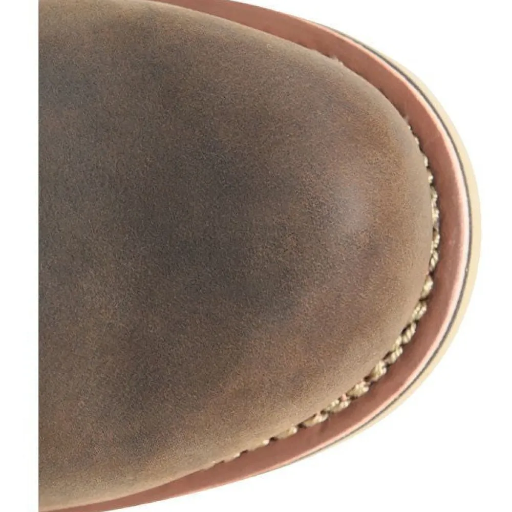 Women Carolina Men's Staple Gun 6" Carbon Comp Toe WP Work Boot -Brown- CA7572
