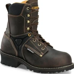 Women Carolina Men's Timber 8" Comp Toe WP Logger Work Boot - - CA6921