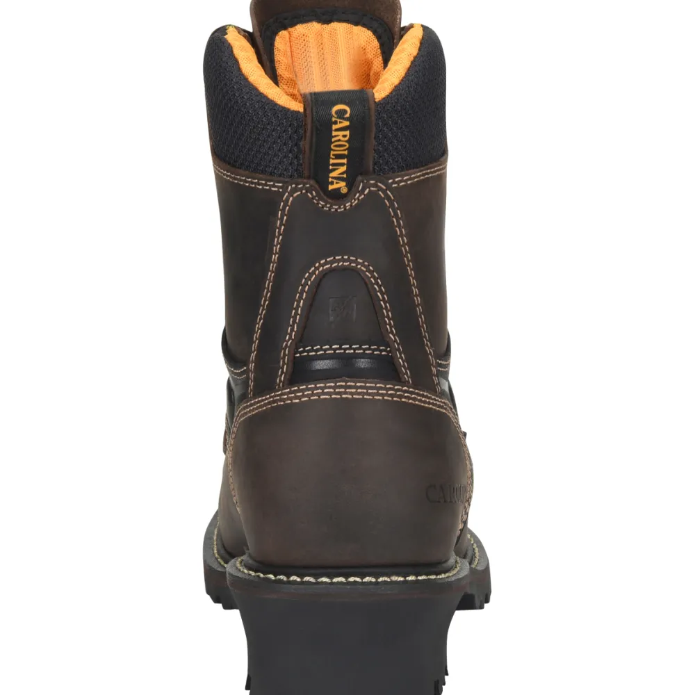 Women Carolina Men's Timber 8" Comp Toe WP Logger Work Boot - - CA6921