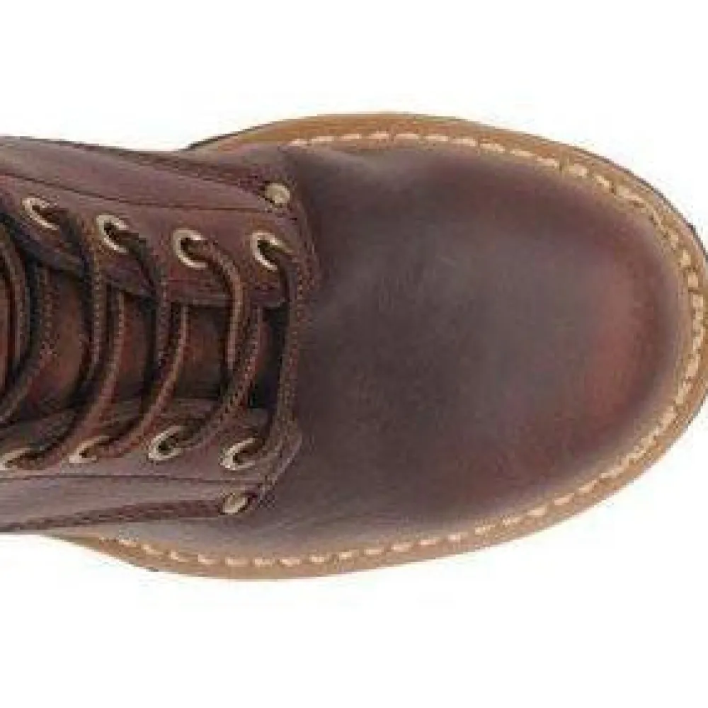Women Carolina Women's Elm 8" Logger Work Boot - Brown - CA421