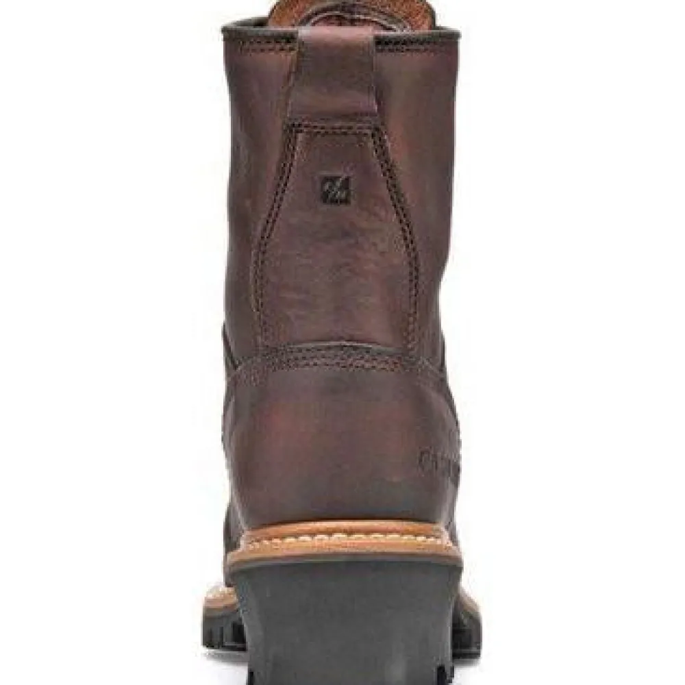 Women Carolina Women's Elm 8" Logger Work Boot - Brown - CA421