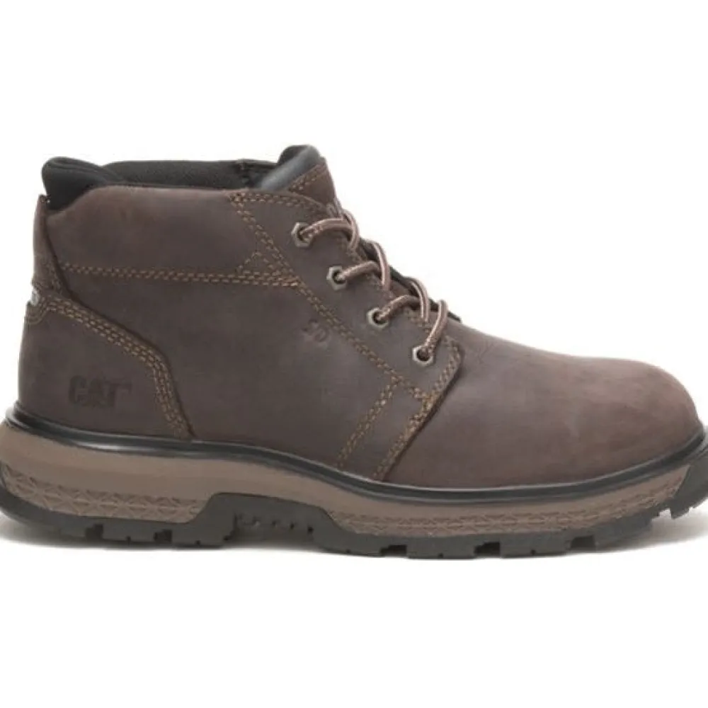 CAT Men's Exposition 4.5" AT Dissipative Work Boot - Demitasse - P91367