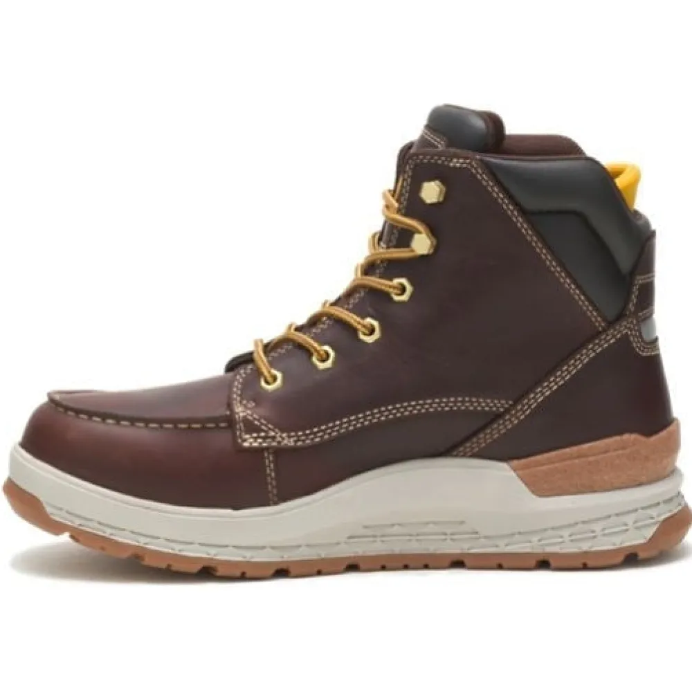 CAT Men's Impact Soft Toe WP Slip Resist Work Boot -Friar - P51076