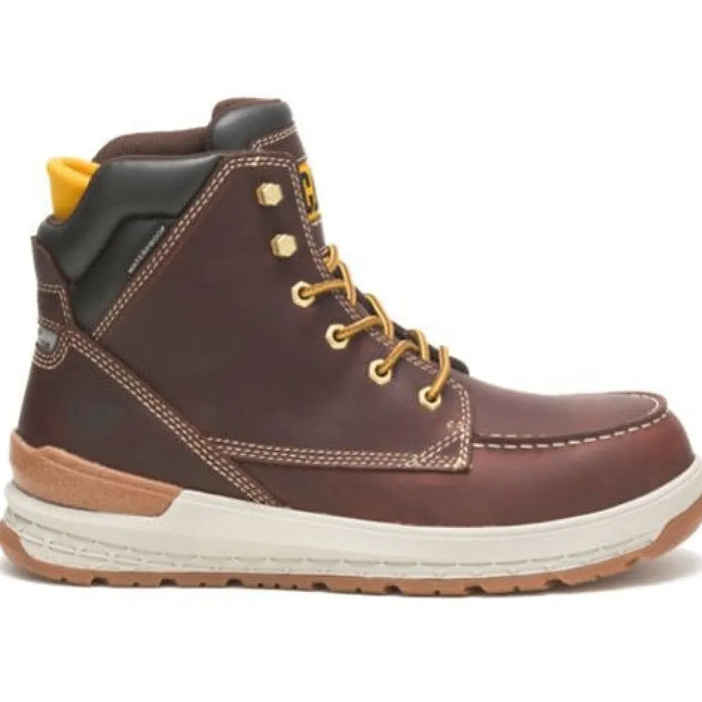 Women CAT Men's Impact Waterproof Carbon Comp Toe Work Boot - - P91402