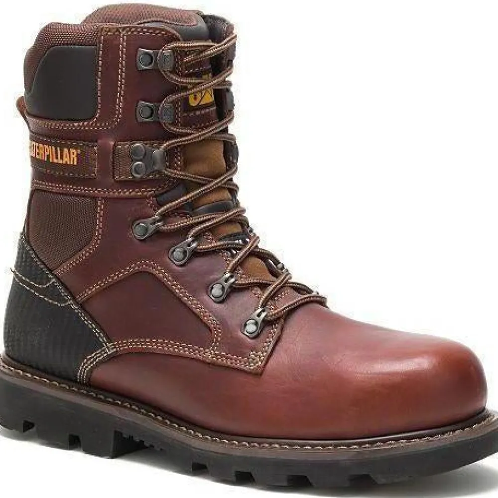 CAT Men's Indiana 2.0 8" Stl Toe WP Imported Work Boot - - P90870