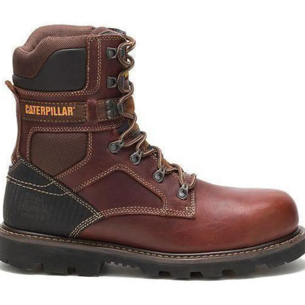 CAT Men's Indiana 2.0 8" Stl Toe WP Imported Work Boot - - P90870