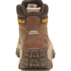Women CAT Men's Invader Hi Steel Toe Slip Resist Work Boot -- P91596