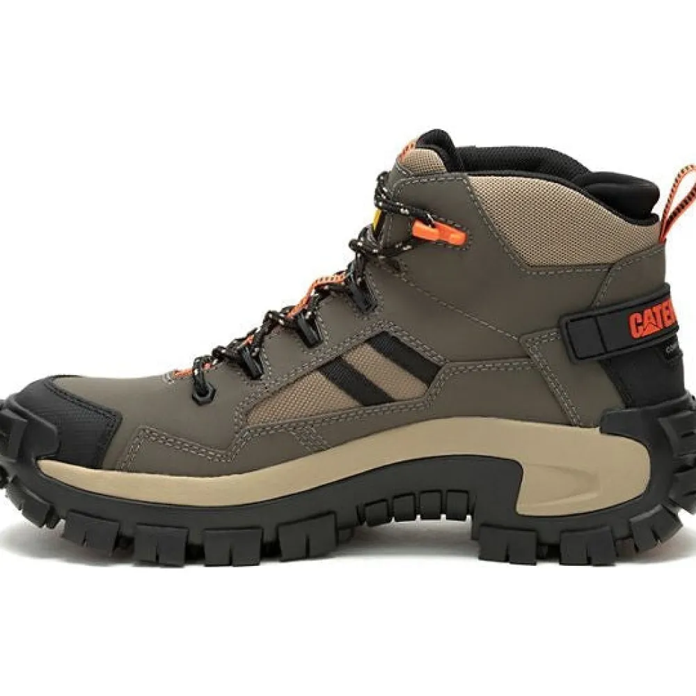 Women CAT Men's Invader Mid Vent CT Slip Resist Work Boot -Bungee Cord- P91666