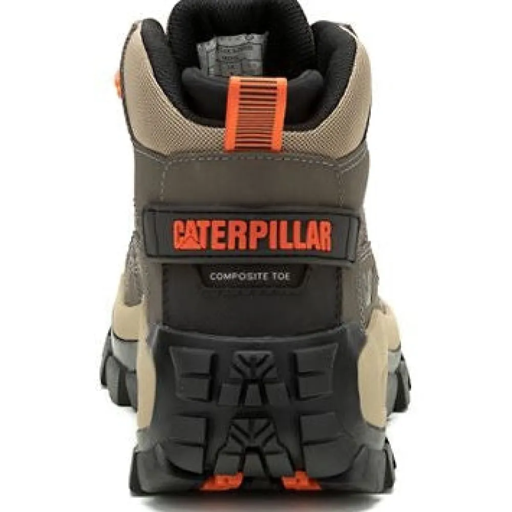 Women CAT Men's Invader Mid Vent CT Slip Resist Work Boot -Bungee Cord- P91666