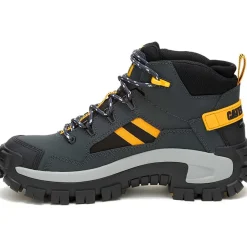 CAT Men's Invader Mid Vent Comp Toe WP Work Boot -Shadows- P91757