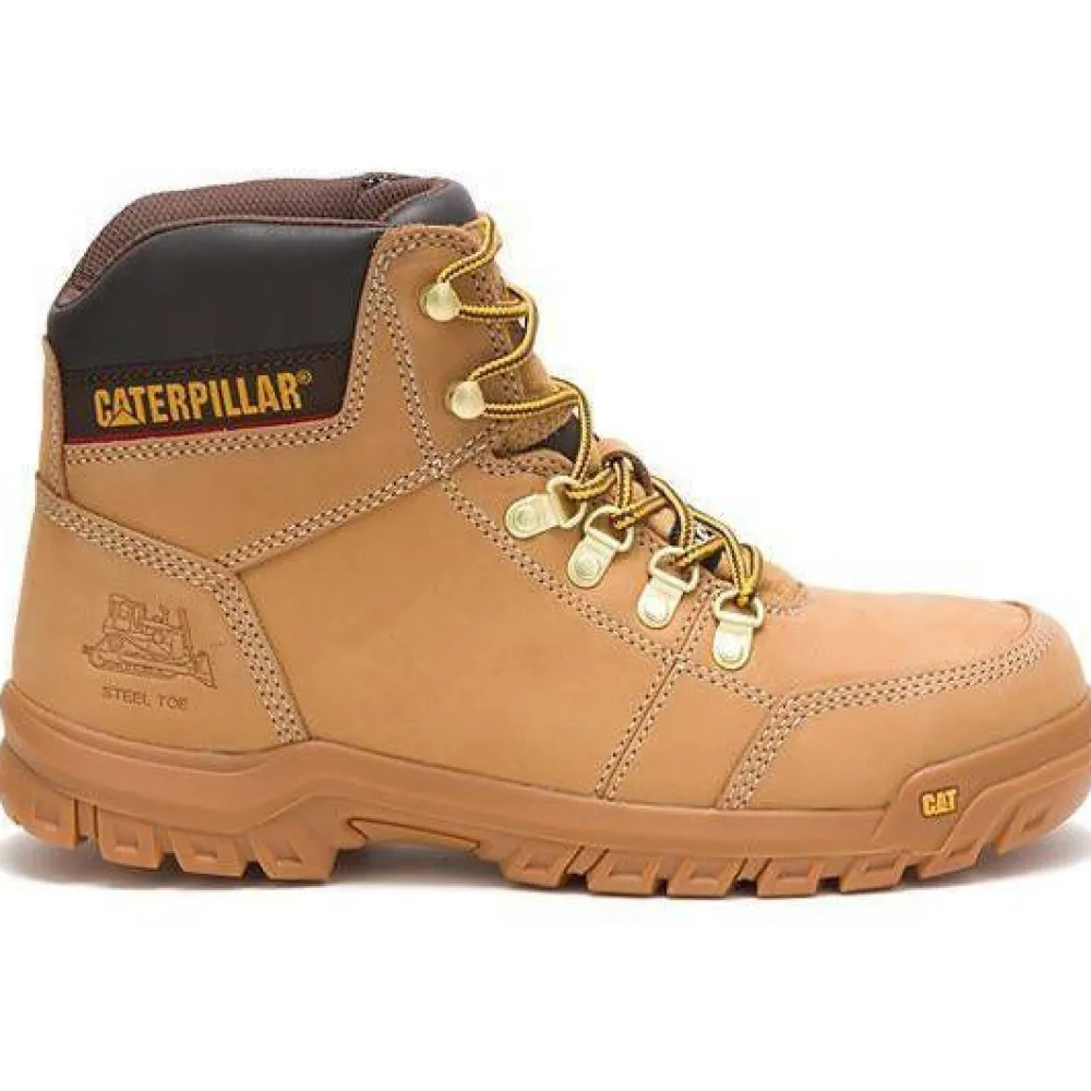 CAT Men's Outline Steel Toe Work Book - - P90801