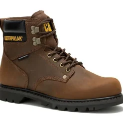 CAT Men's Second Shift Soft Toe WP Slip Resist Work Boot -- P51086